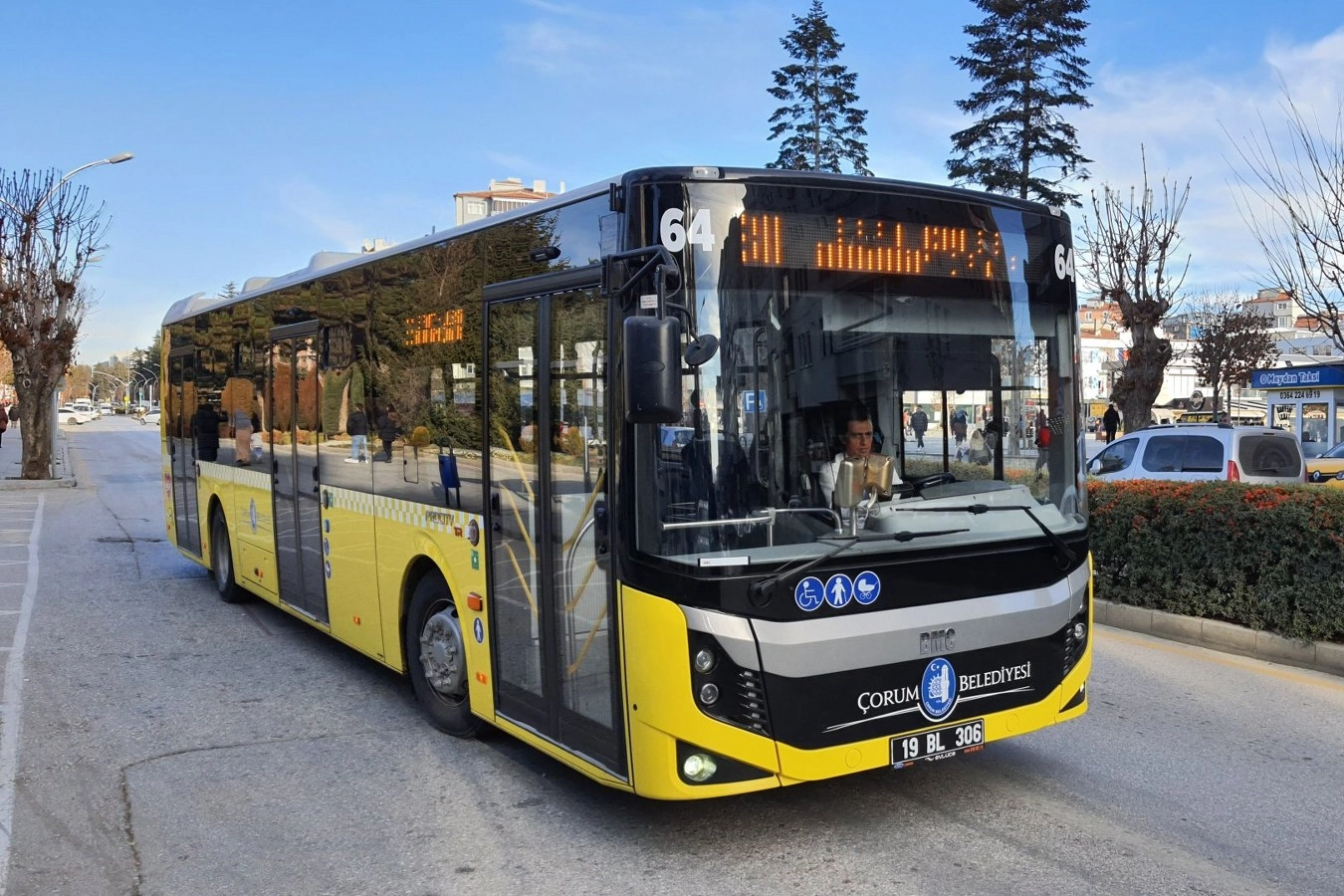 Çorum’da toplu ulaşım araçları rekora imza attı