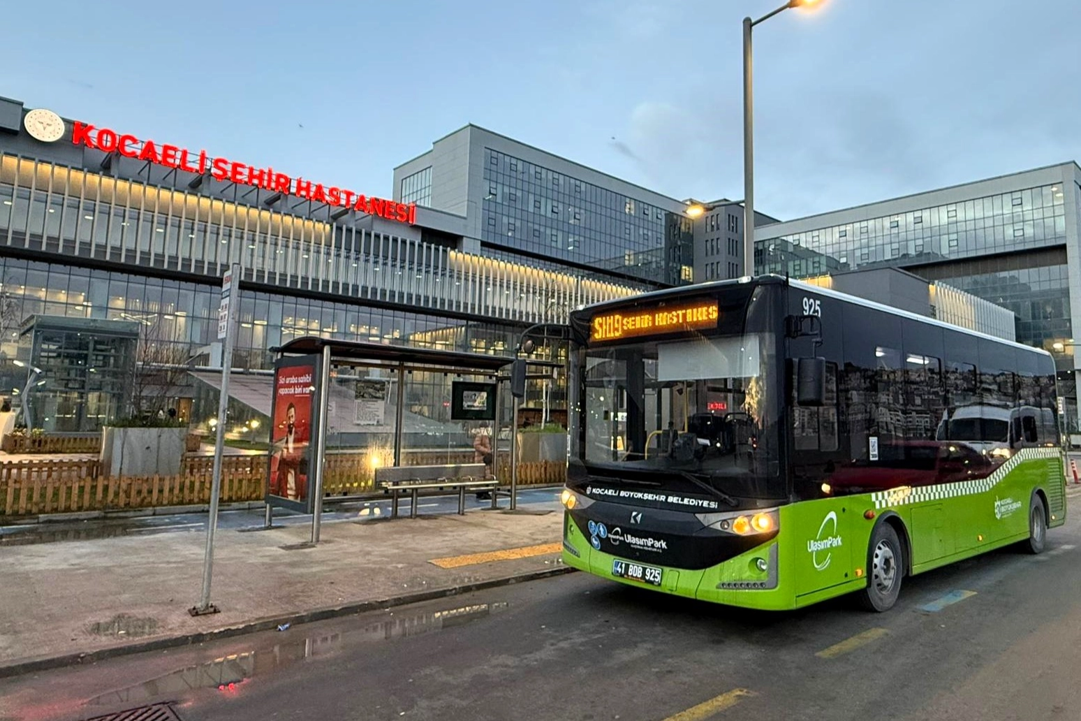 Kocaeli’de Şehir Hastanesi’ne 12 ilçeden direkt ulaşım başladı
