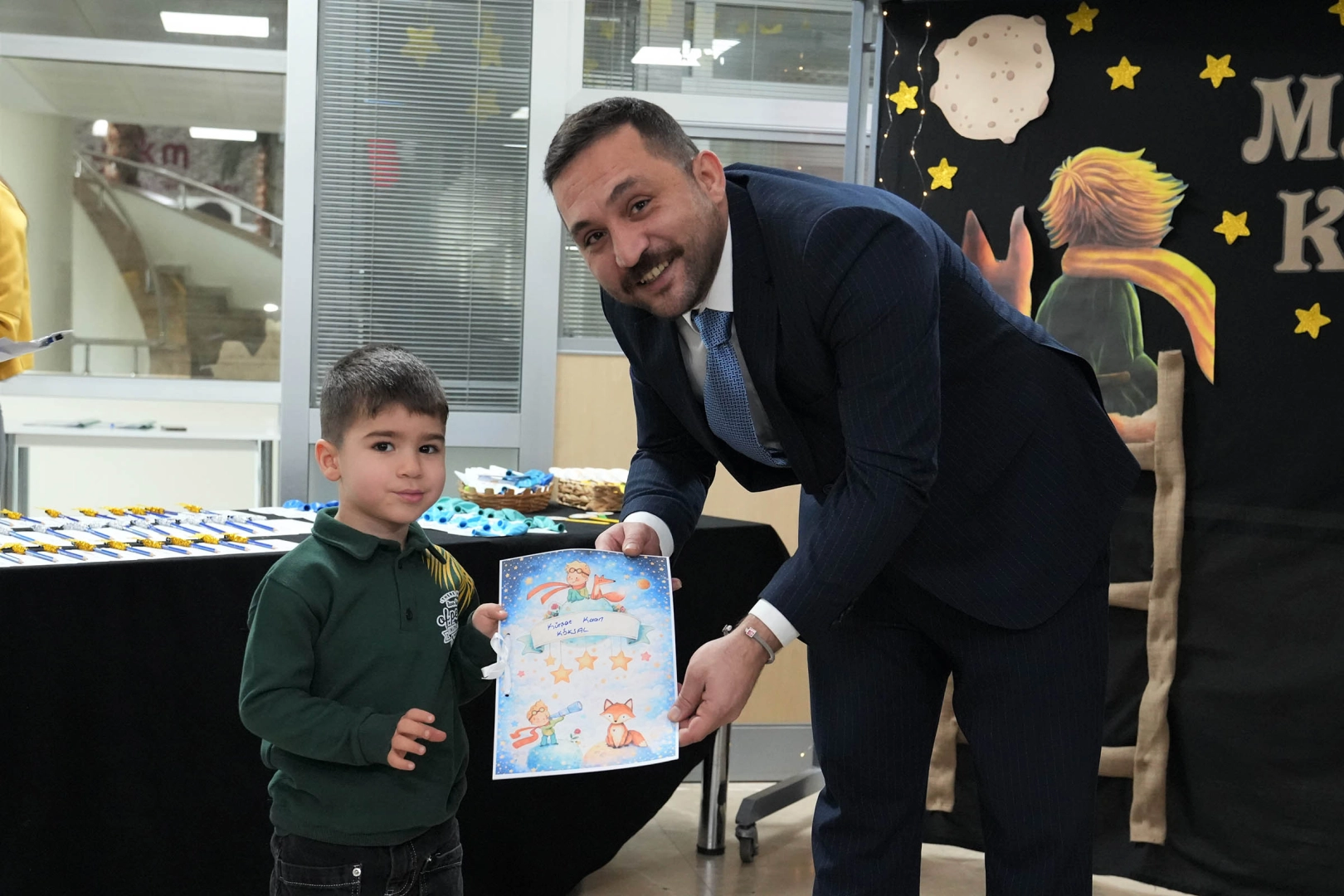 Ankara Keçiören'de ÇEM'in miniklerinden ilk karne heyecanı