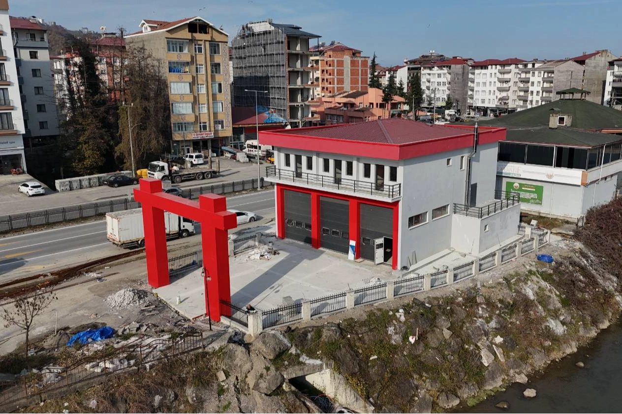 Trabzon’da iki yeni itfaiye binaları tamamlandı