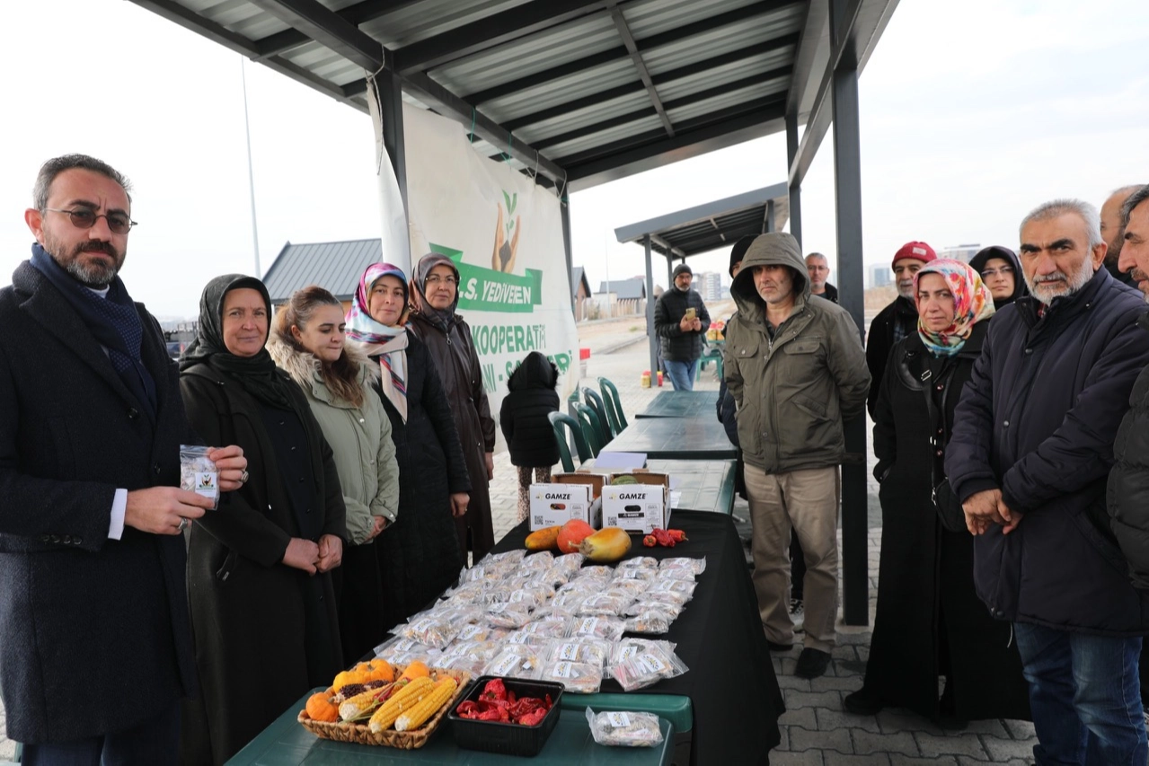 Kayseri Kocasinan'dan ata tohumu desteği