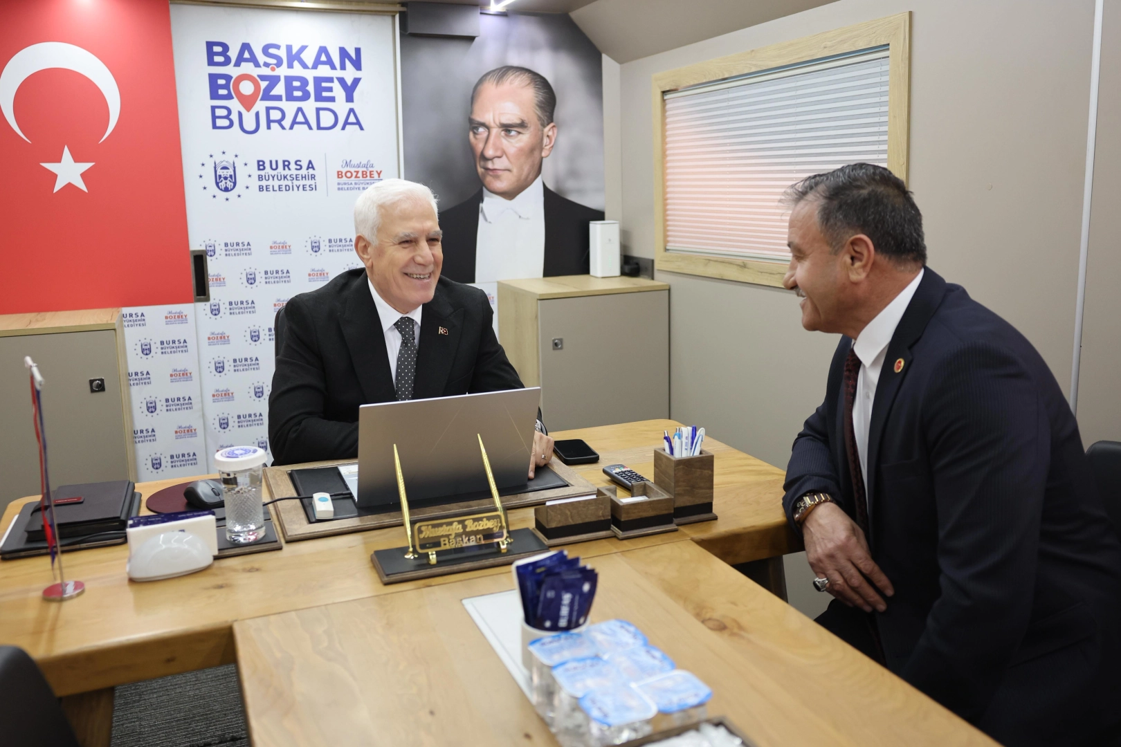 Başkan Bozbey'den Yıldırım'a hedef müjdeler
