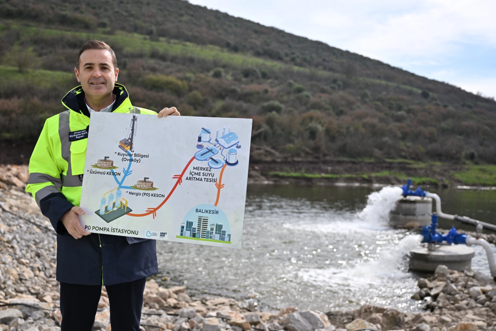 Balıkesir'de içme suyu için 20 yıllık güvence