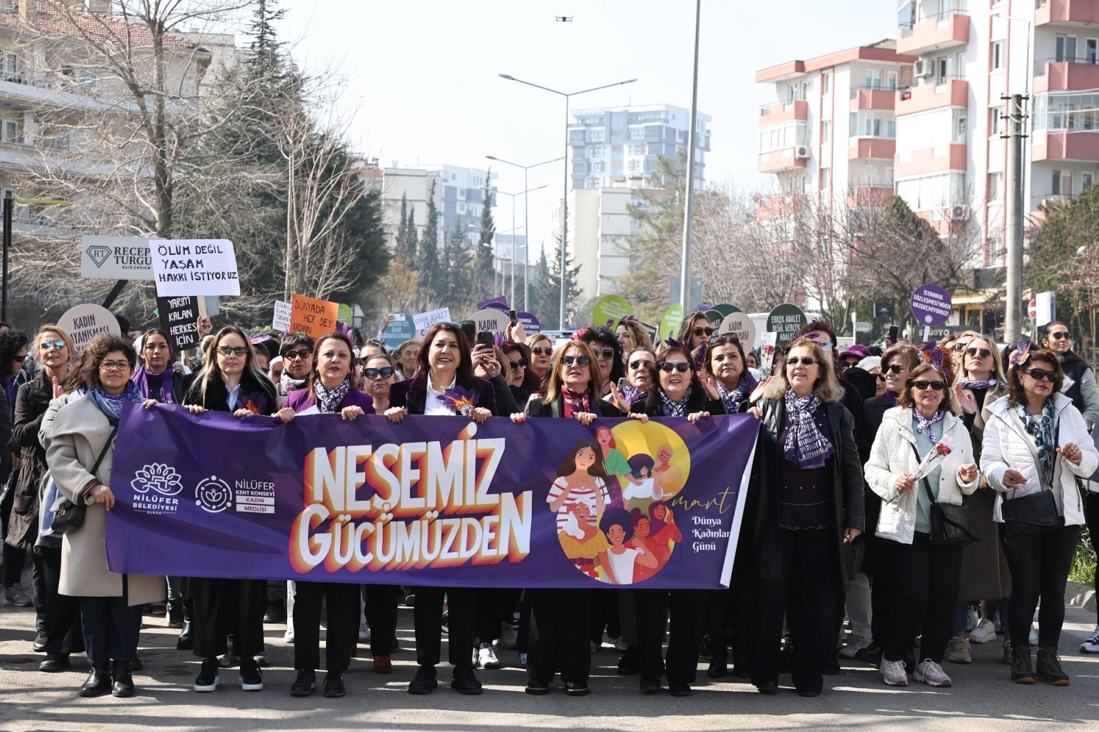 Nilüfer'de 8 Mart etkinlikleri "Eşitlik Ses İster Biz Buradayız" sloganıyla başlıyor