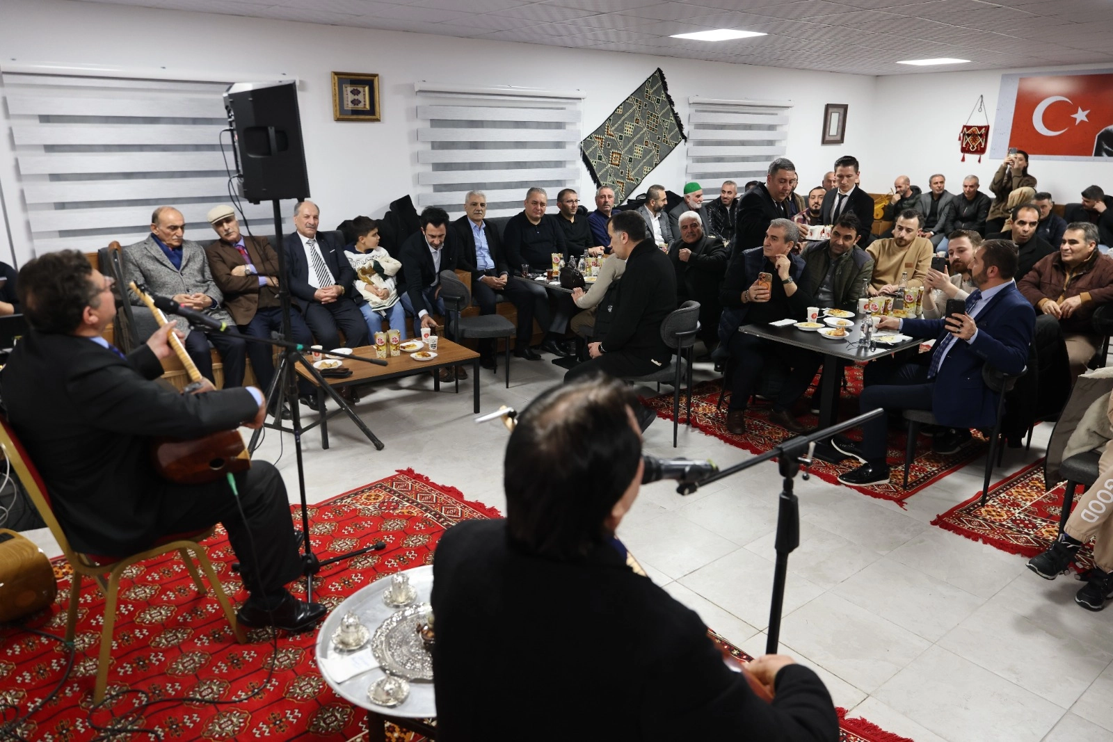 Keçiören'de Aşıklar Kıraathanesi'nde geleneksel ramazan coşkusu
