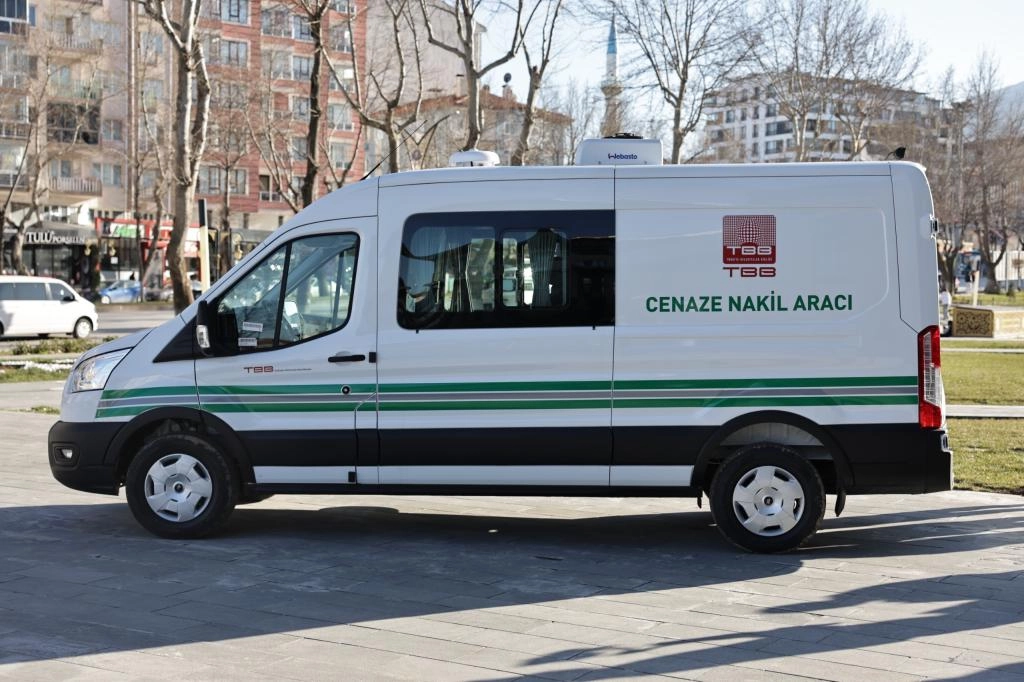 Kütahya'ya TBB’den cenaze nakil aracı hibesi