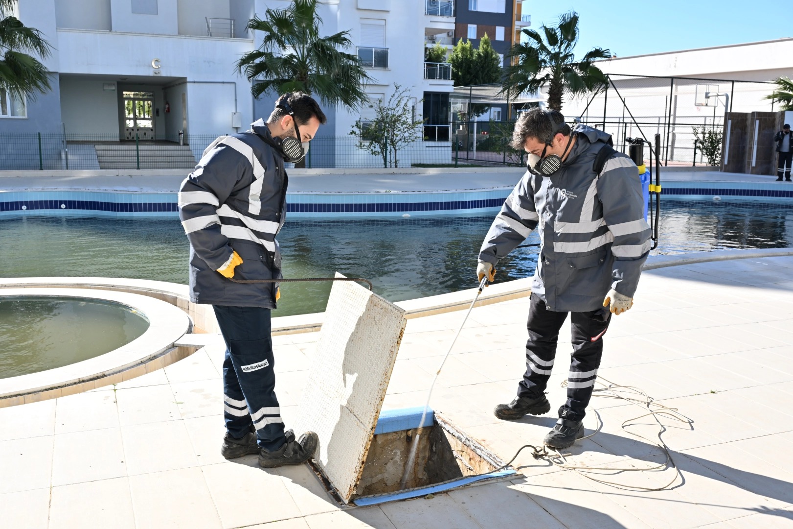 Antalya'da haşere ve vektörlere karşı kış mücadelesi