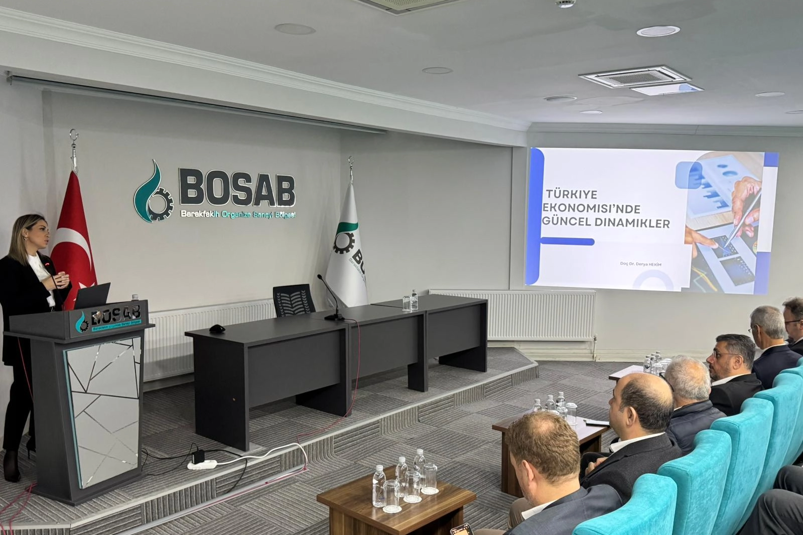  BOSAB’da ekonominin güncel dinamikleri ele alındı