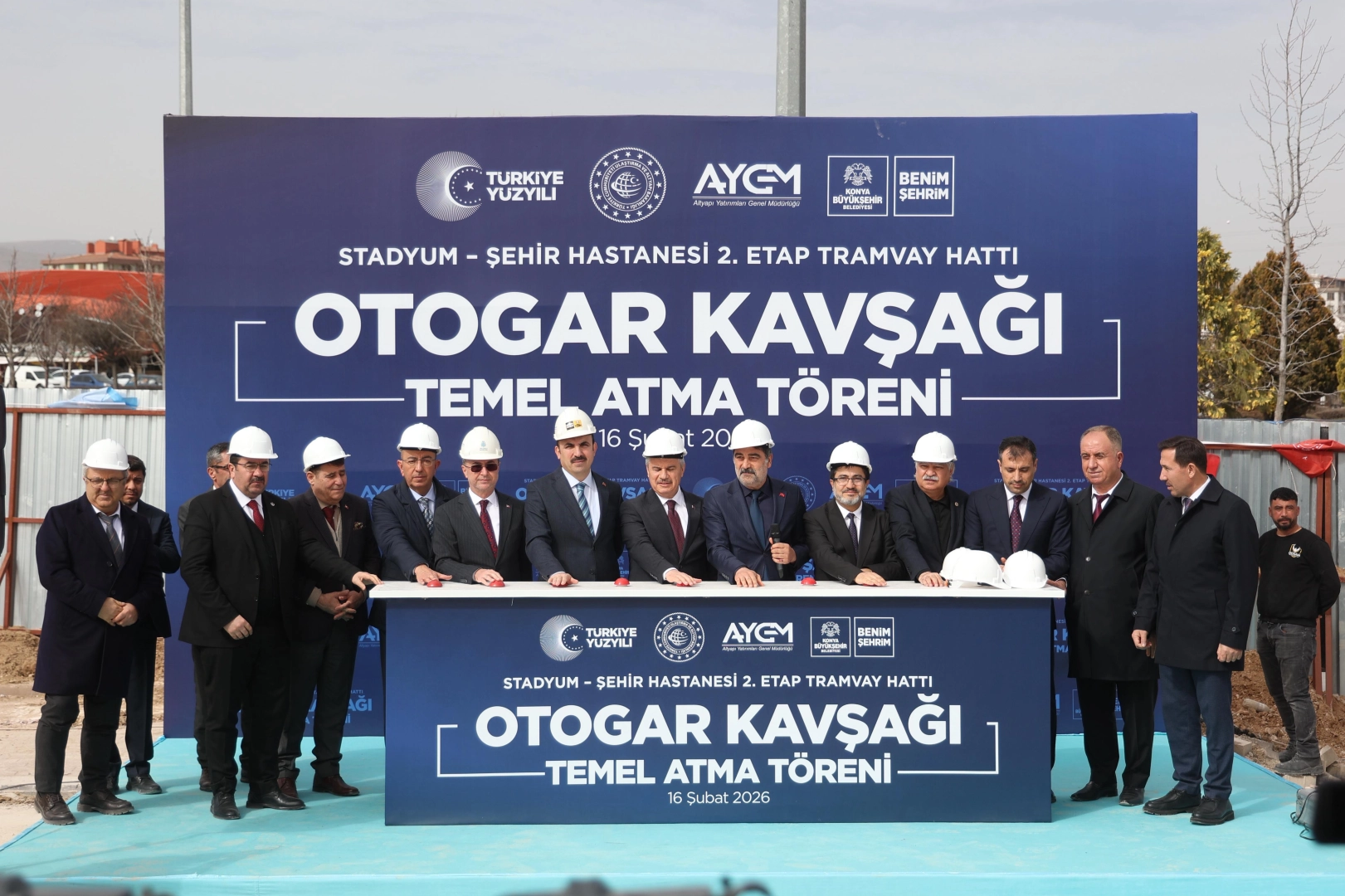 Konya’da Otogar Kavşağı’nın temeli atıldı