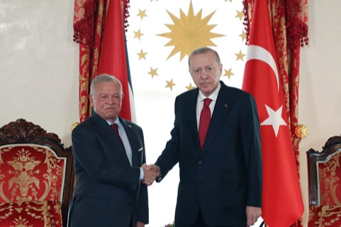Cumhurbaşkanı Erdoğan, Ürdün Kralı II. Abdullah'ı ağırladı
