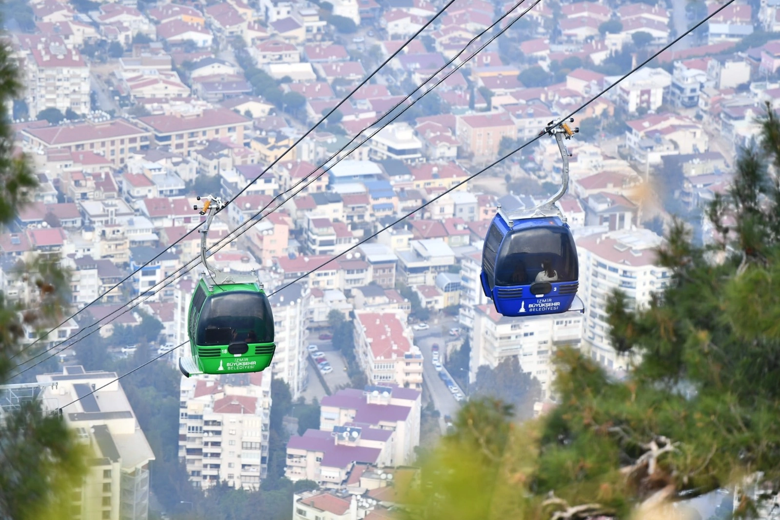 Balçova Teleferik Tesisleri periyodik bakıma alınıyor