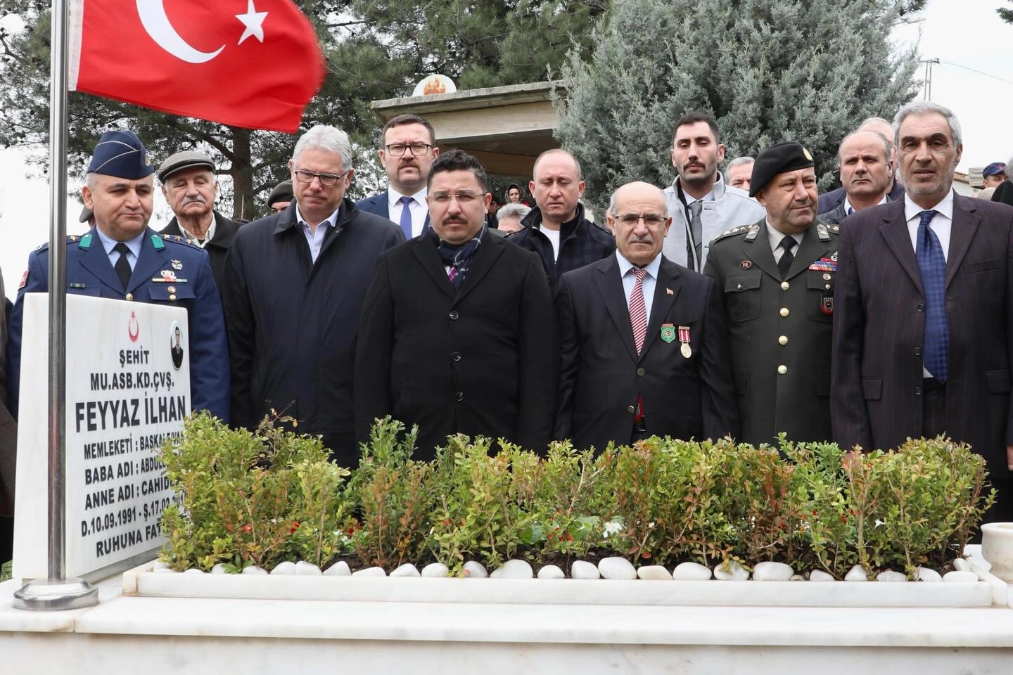 Şehit astsubay vefatının 10. yılında Mudanya’da anıldı