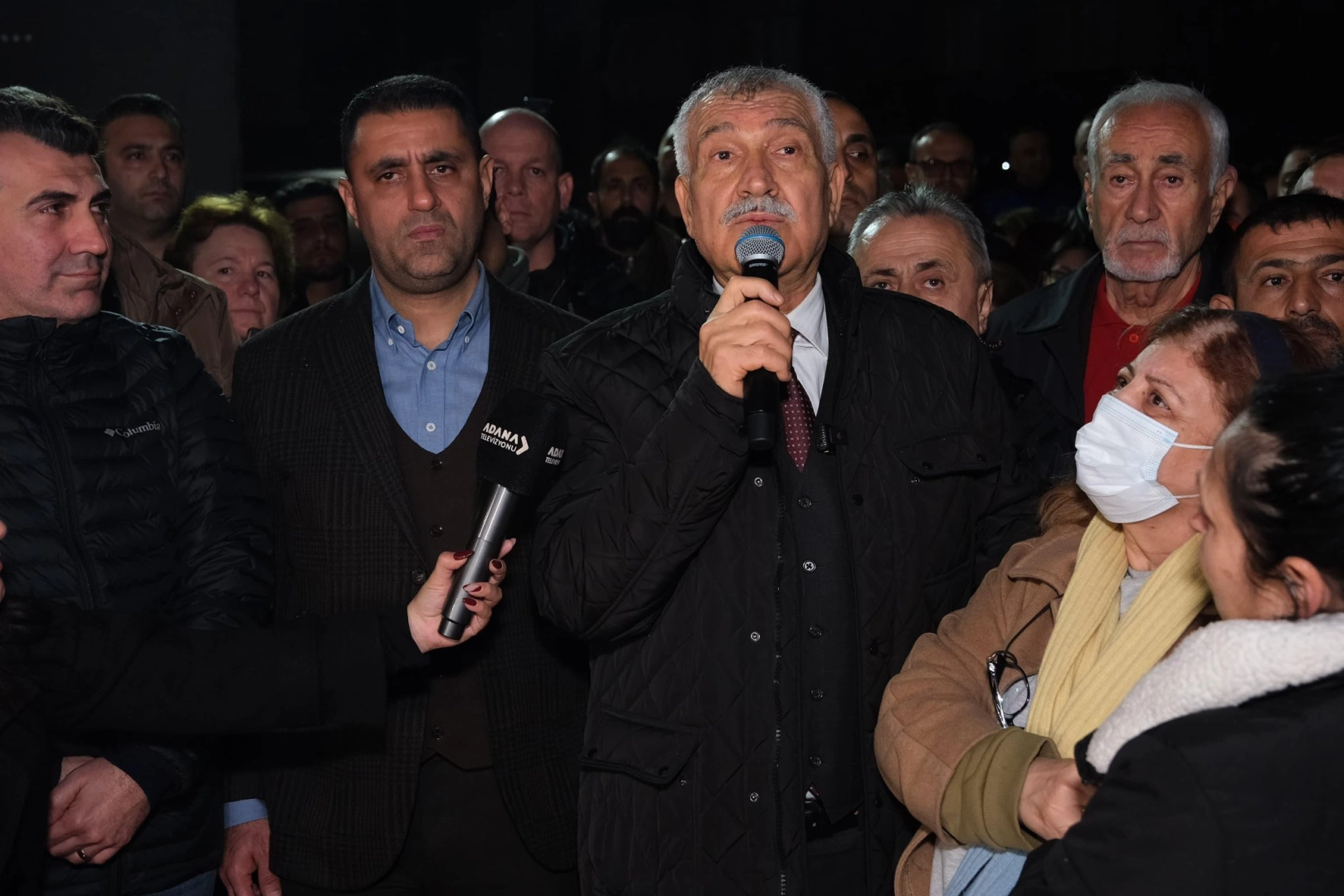 Tahliyesi ardından Adana’ya gelen Zeydan Karalar, deprem şehitlerini andı