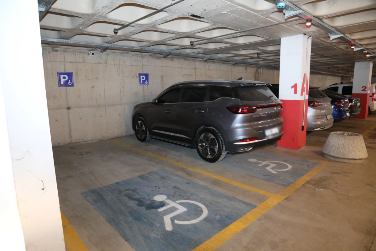 Bursa İnegöl'de engelli otoparklarda sesli uyarı sistemi