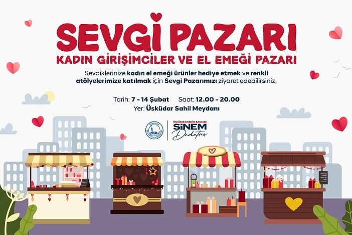 Üsküdar'a Sevgi Pazarı kuruluyor