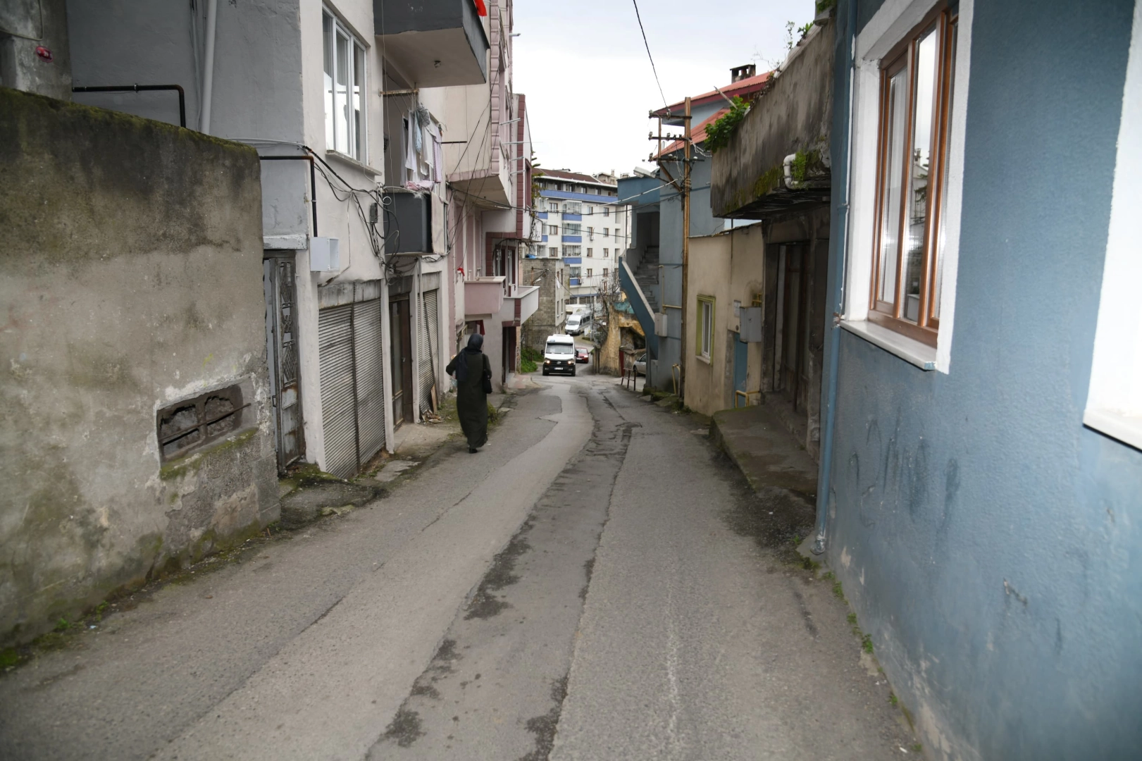 Trabzon'da Toklu Mahallesi’nde yol sorunu çözülüyor