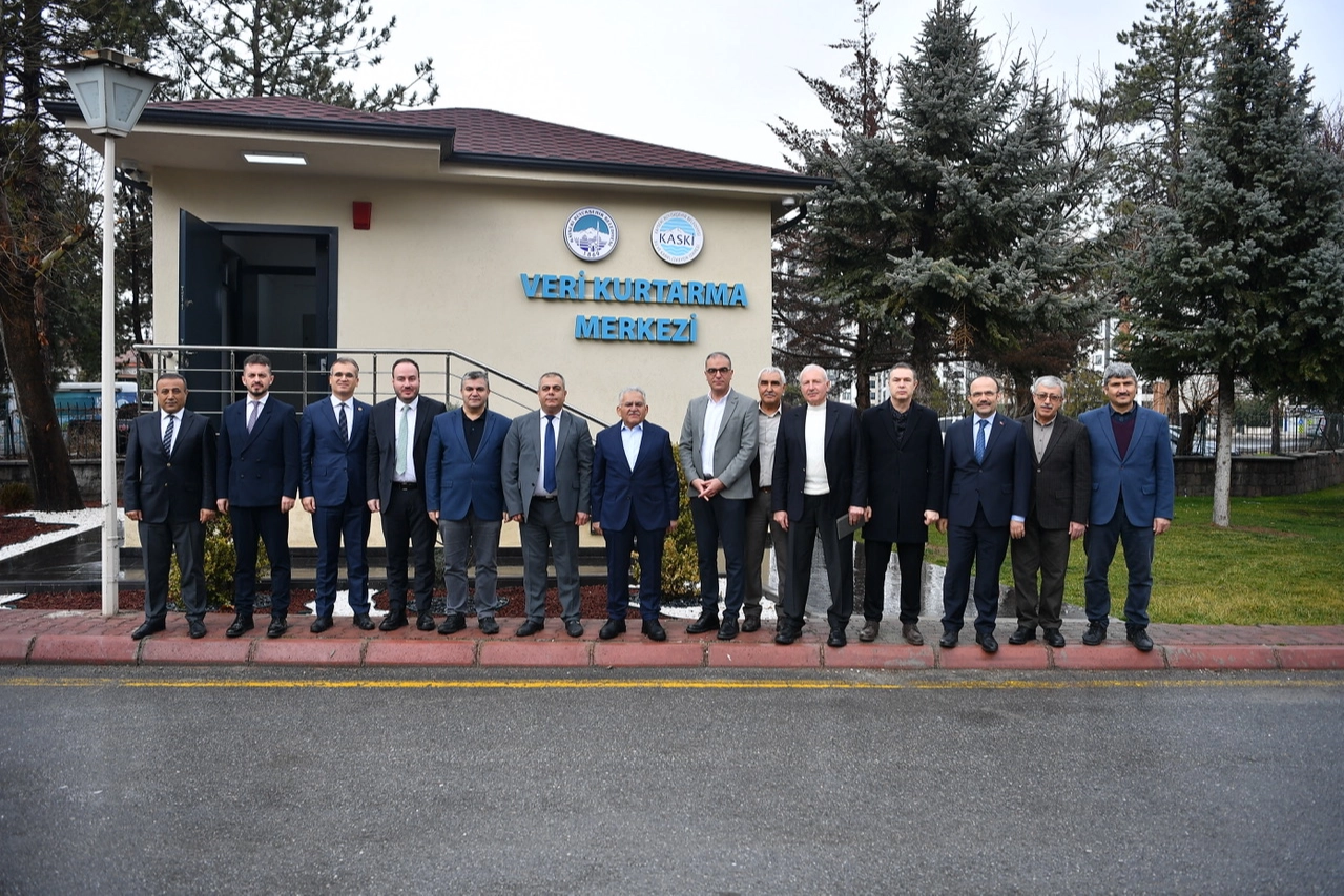 Kayseri Büyükşehir'den Veri Kurtarma Merkezi