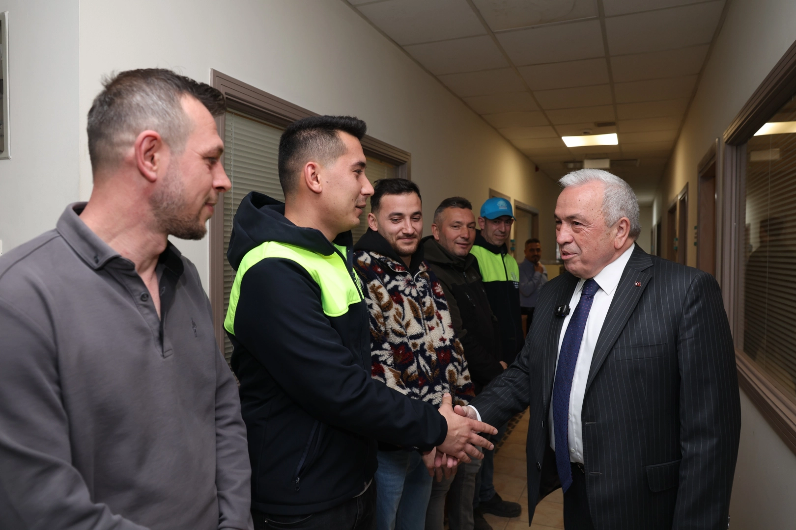 Bursa Nilüfer'de geleneksel bayramlaşma