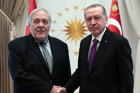Cumhurbaşkanı Erdoğan'dan Türk tarihinin duayenine taziye mesajı