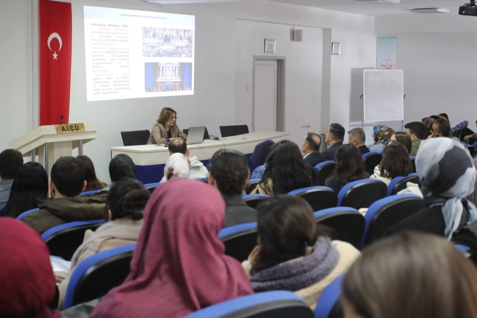 AİÇÜ’de 'Kültürel Miras ve UNESCO' konferansı