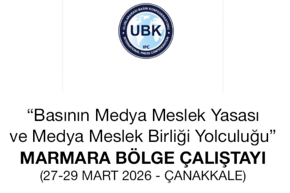 Medya Meslek Yasası İçin Marmara Bölge Çalıştayı Çanakkale'de yapılacak