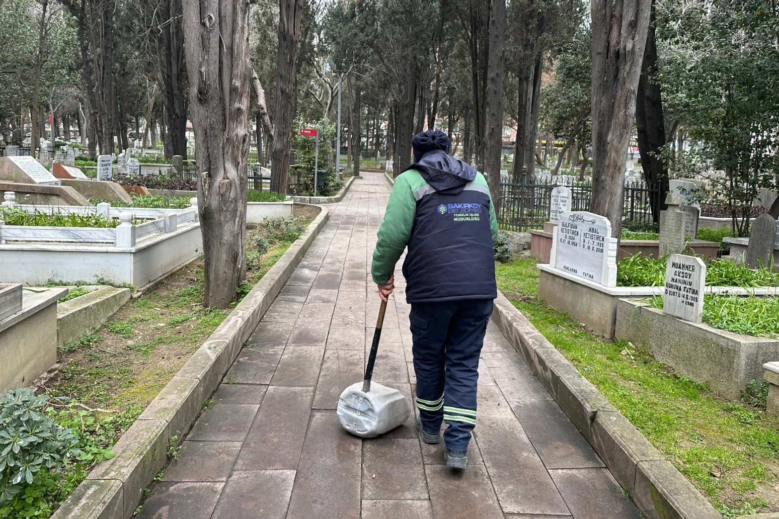 İstanbul Bakırköy'de bayram öncesi temizlik seferberliği