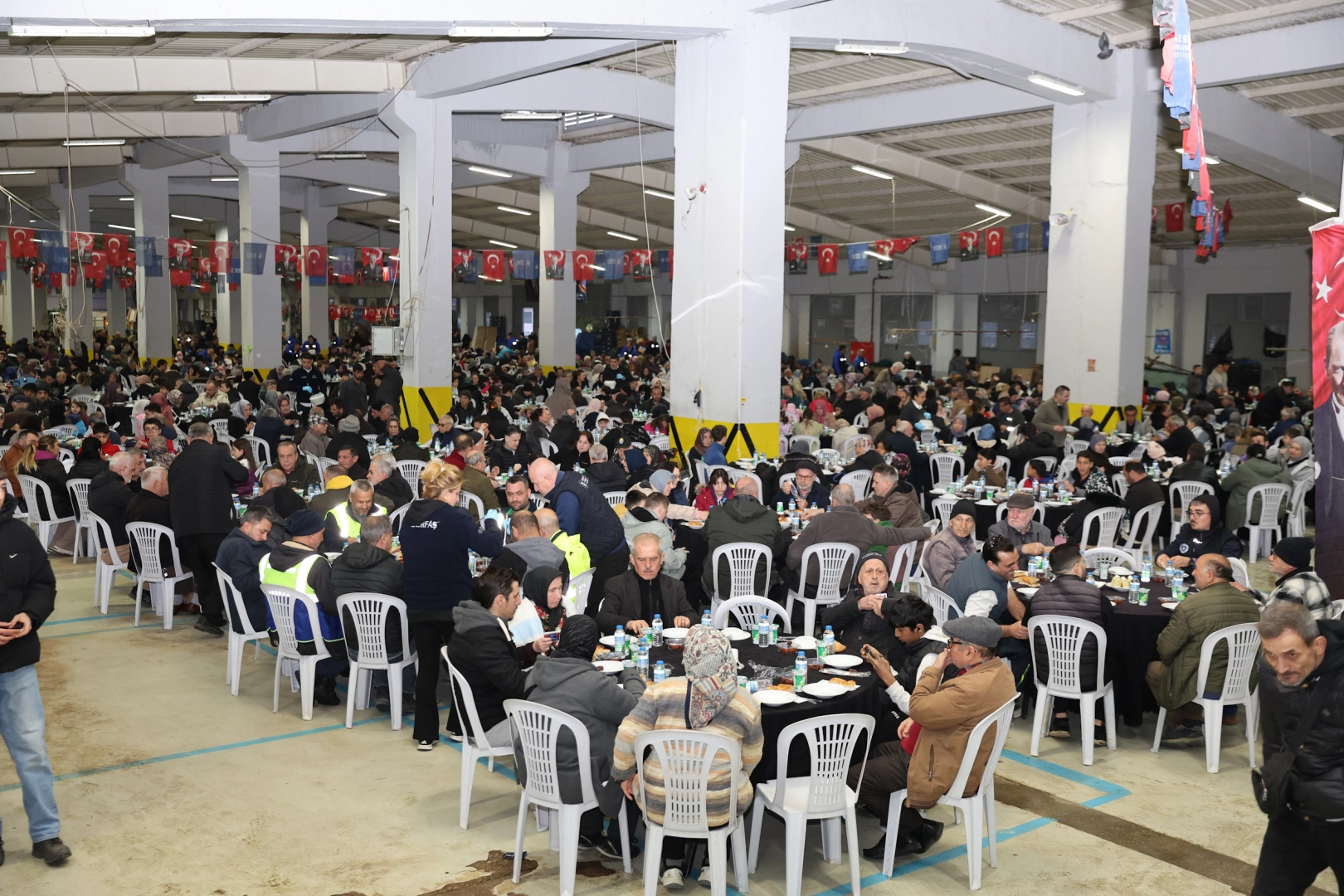 Bursa Büyükşehir'in sofrası bu kez Orhangazi'deydi