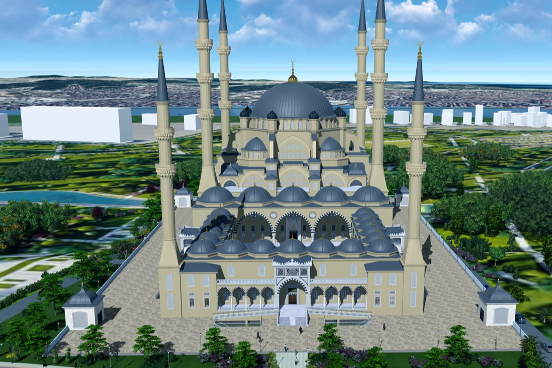 Kocaeli Büyükşehir’den Gebze’ye dev cami