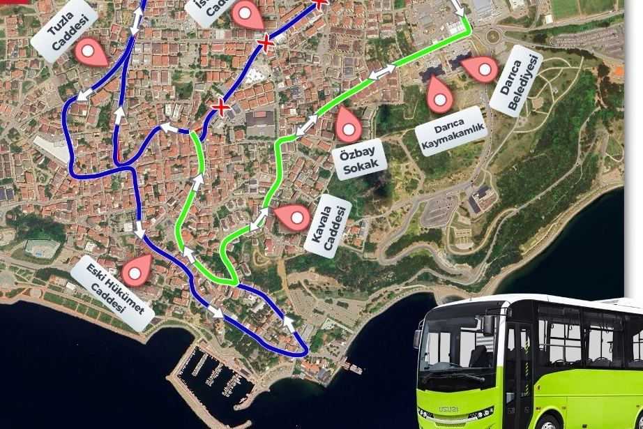 Kocaeli'de Darıca’nın yeni hizmet binalarına erişilebilir ulaşım