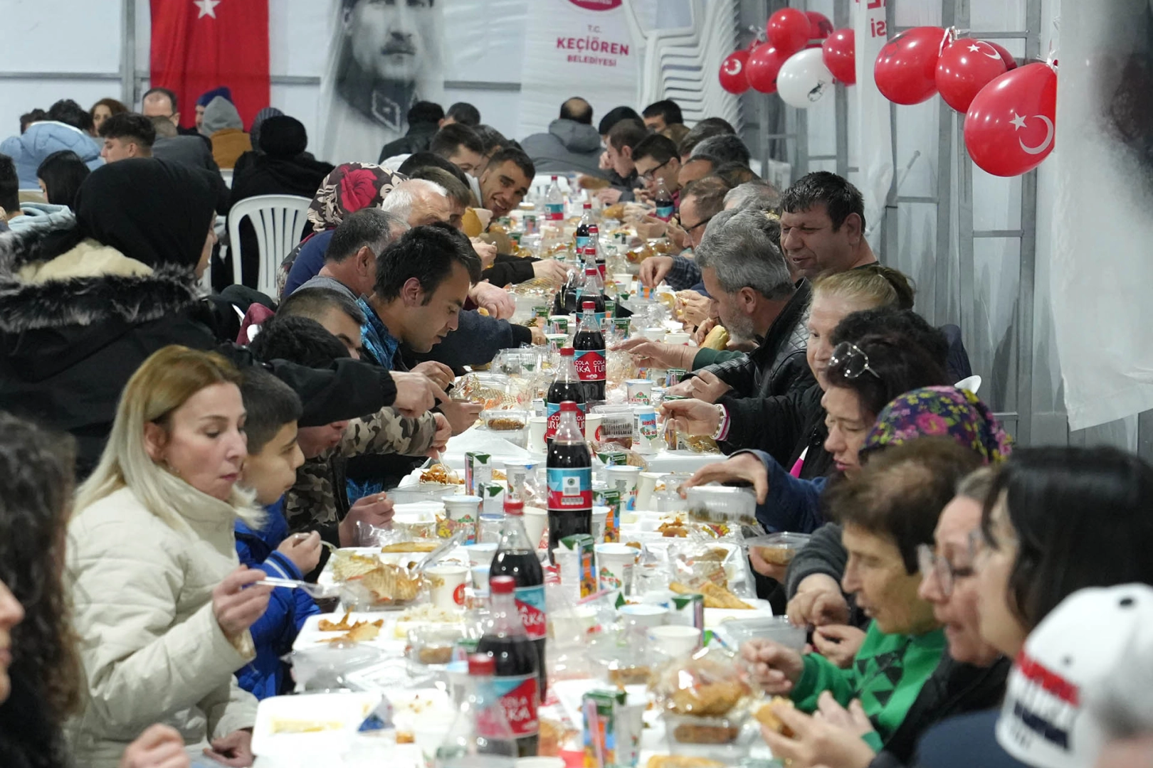 Ankara Keçiören’de özel gereksinimli bireyleri buluşturan iftar
