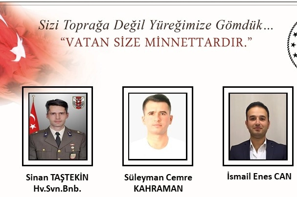 Cumhurbaşkanı Erdoğan’dan helikopter kazasındaki şehitlere taziye mesajı