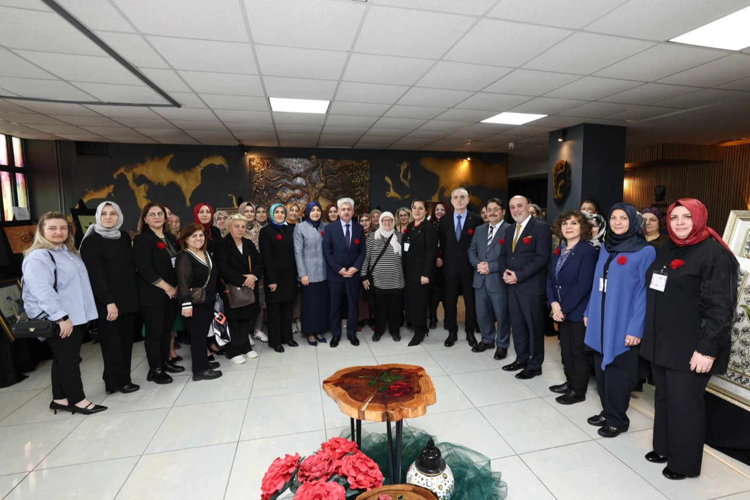 "Sanatın Diliyle Değerlerimiz” sergisi açıldı
