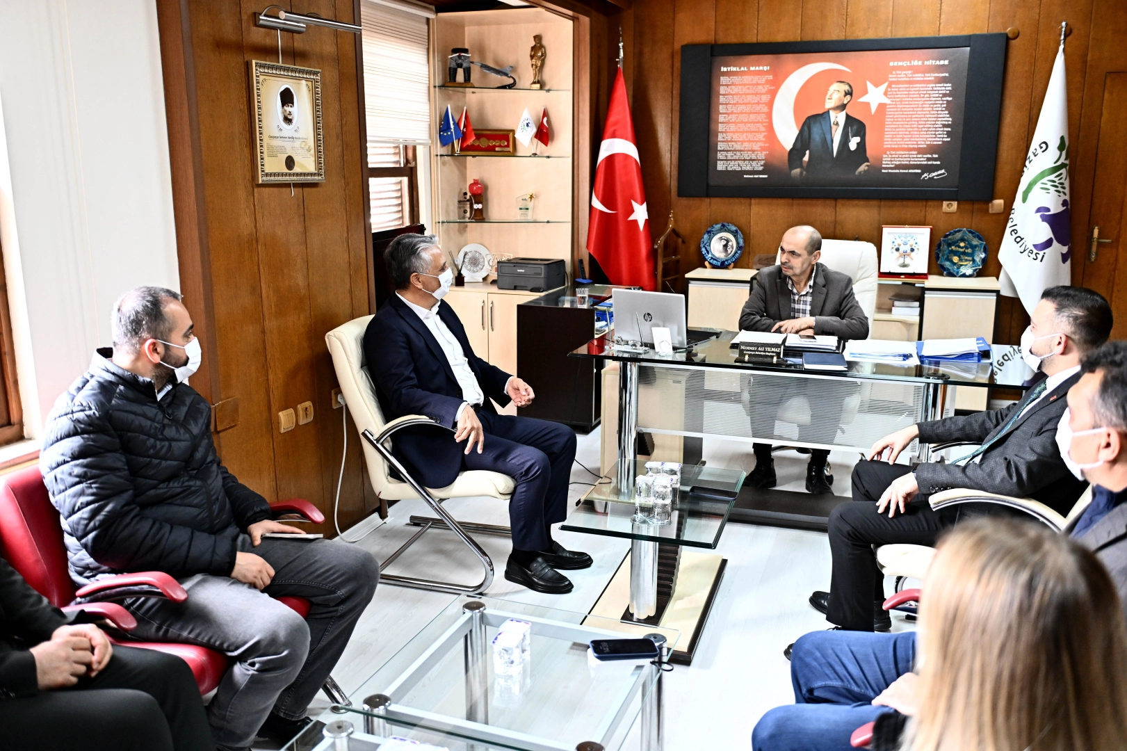 Başkan Uysal’dan Gazipaşa Kitap Fuarı'na ziyaret