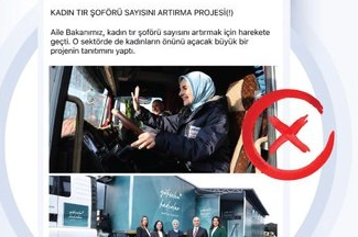 Bakanlıktan 'kadın TIR şoförlerine teşvik' iddialarına yalanlama