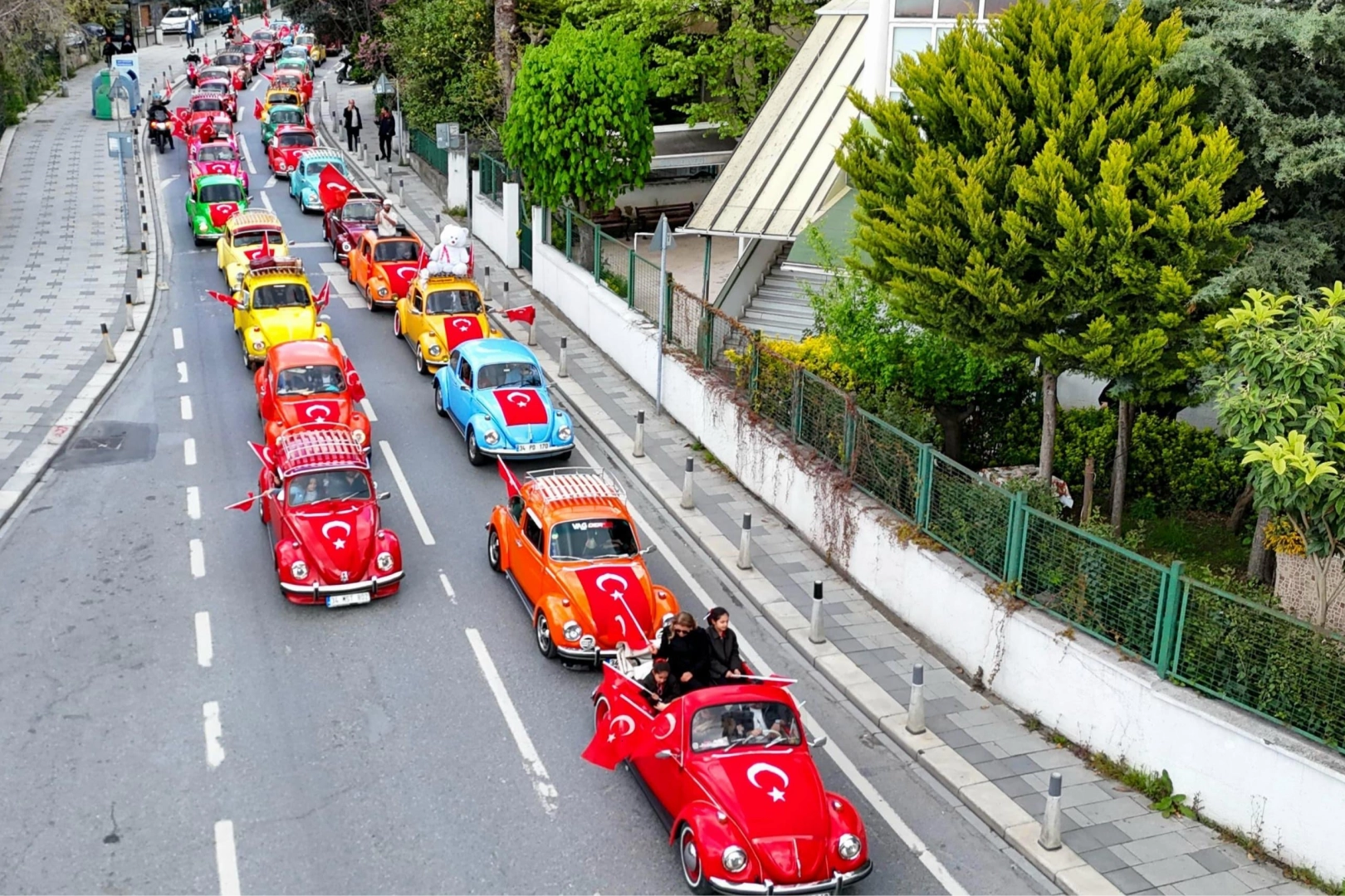 İstanbul Bakırköy'de vosvoslardan 'egemenlik turu'