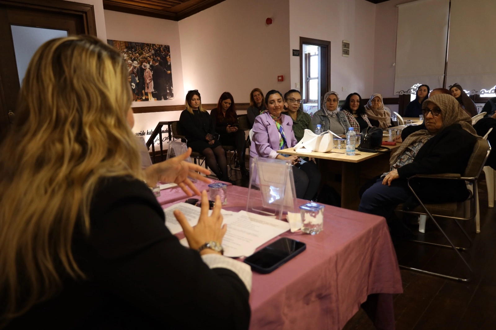 İzmit'te 'Kadın Kadına Konak'ta Akpınar sakinlerini ağırladı