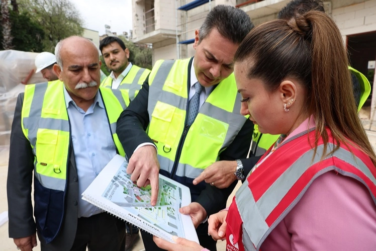 Büşra Özdemir'den kentsel yenileme projesine yakın takip