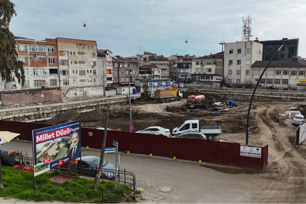 Ordu’da Millet Düzü’nde dönüşüm devam ediyor