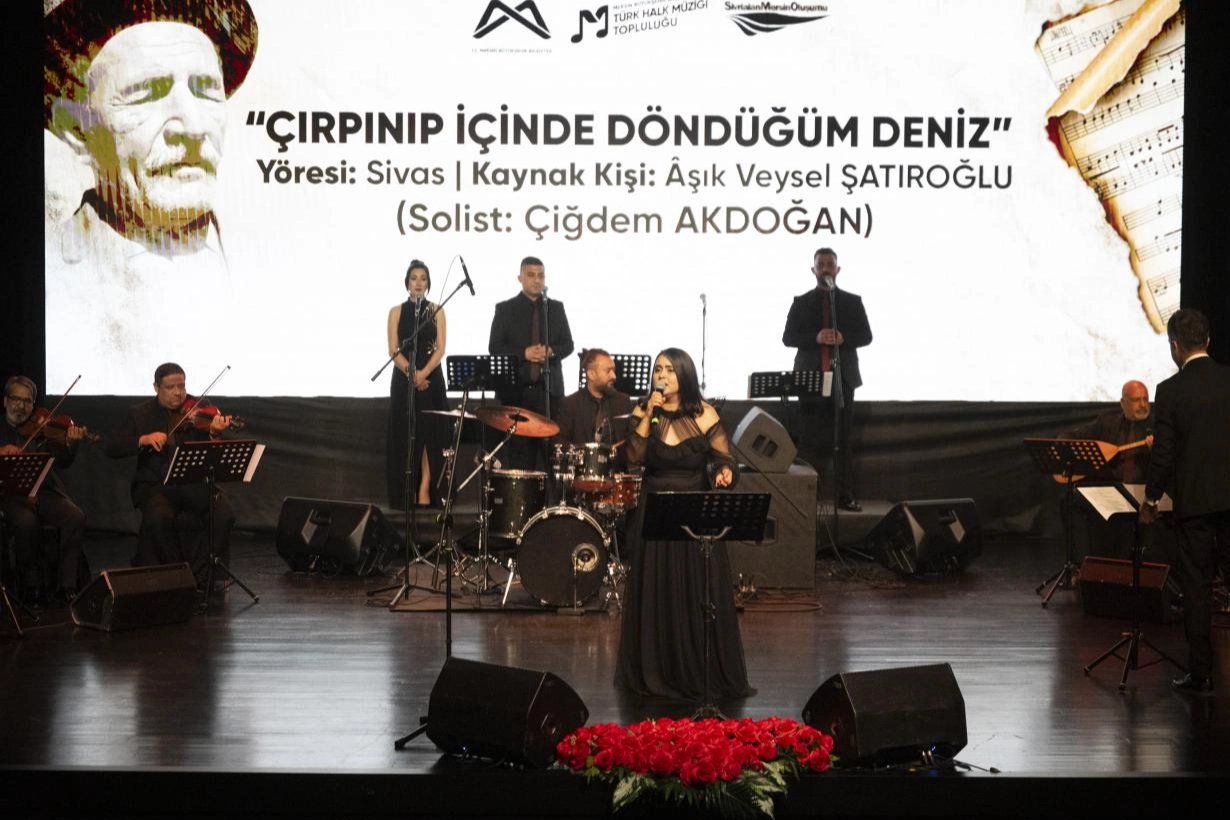 Mersin Büyükşehir’den Âşık Veysel’e vefa gecesi