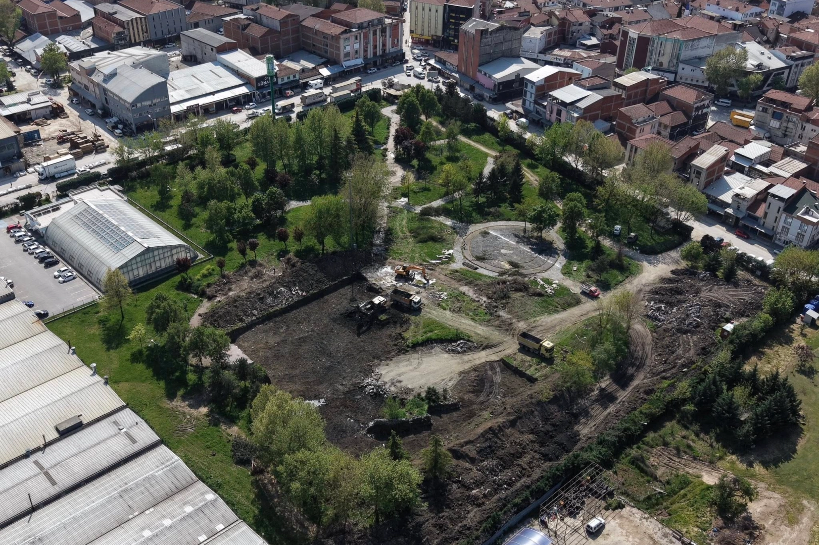 Bursa İnegöl'de yeni yaşam alanı oluşuyor