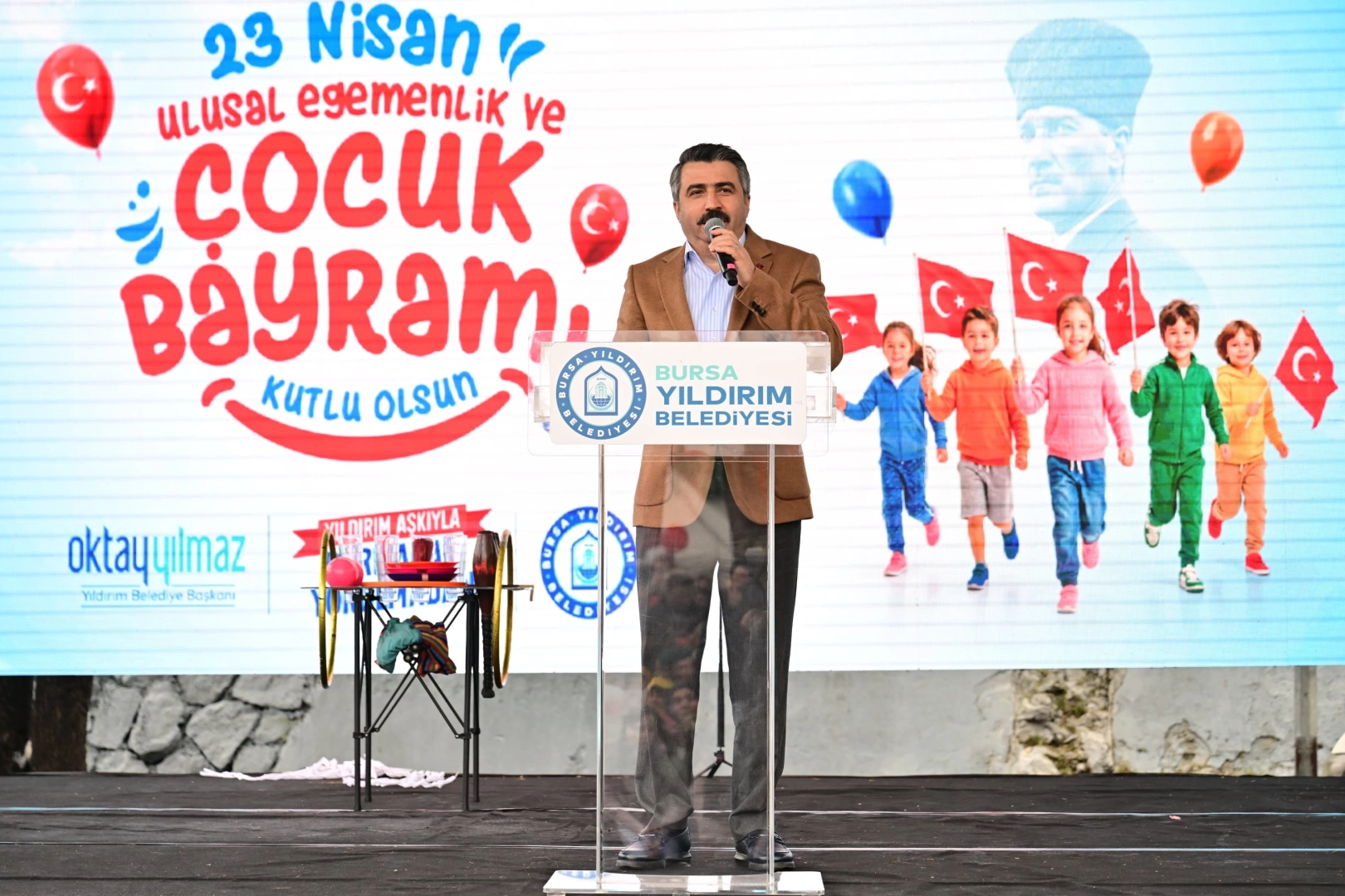 Yıldırım’da çocukların bayramı şölene dönüştü