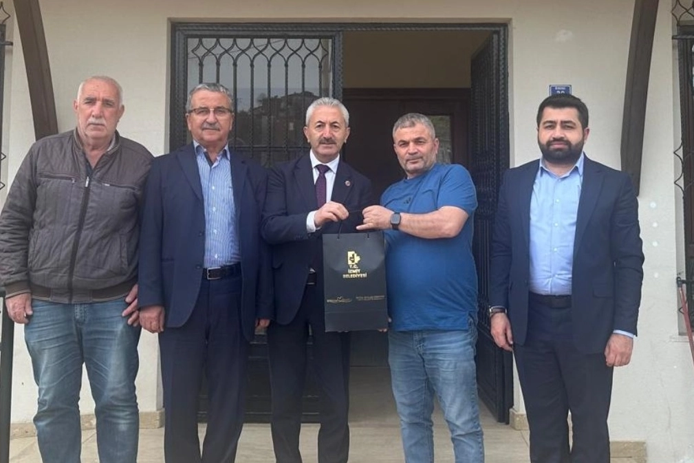 Kocaeli İzmit'te muhtarlara ziyaret