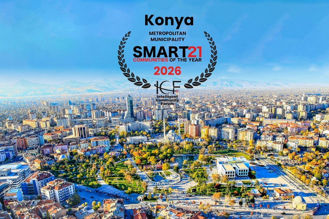 Konya'ya '2026 Smart21 Topluluğu' unvanı... Dünyanın en akıllı 21 şehrinden biri oldu