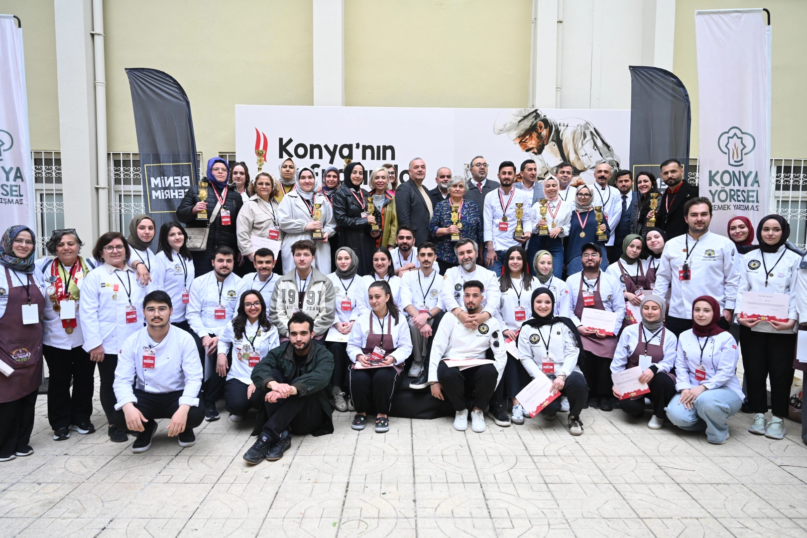 Konya’da yöresel lezzetler yarıştı