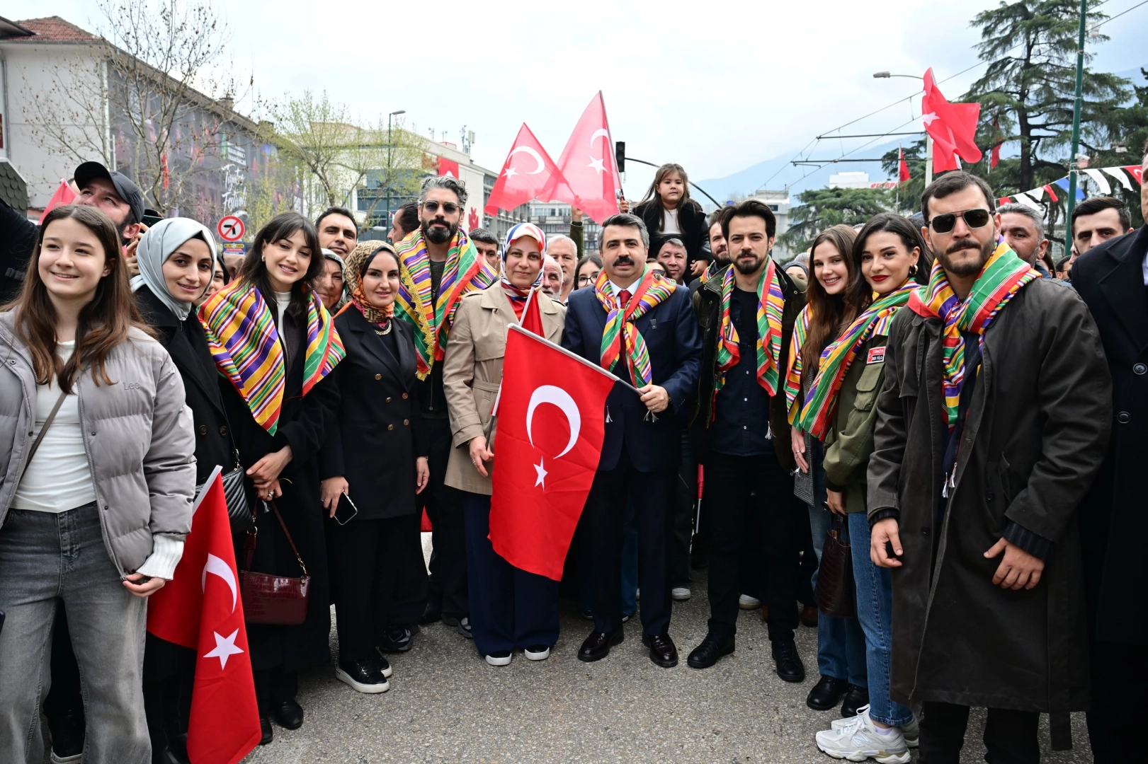Kuruluş Orhan'ın oyuncuları Bursa'da