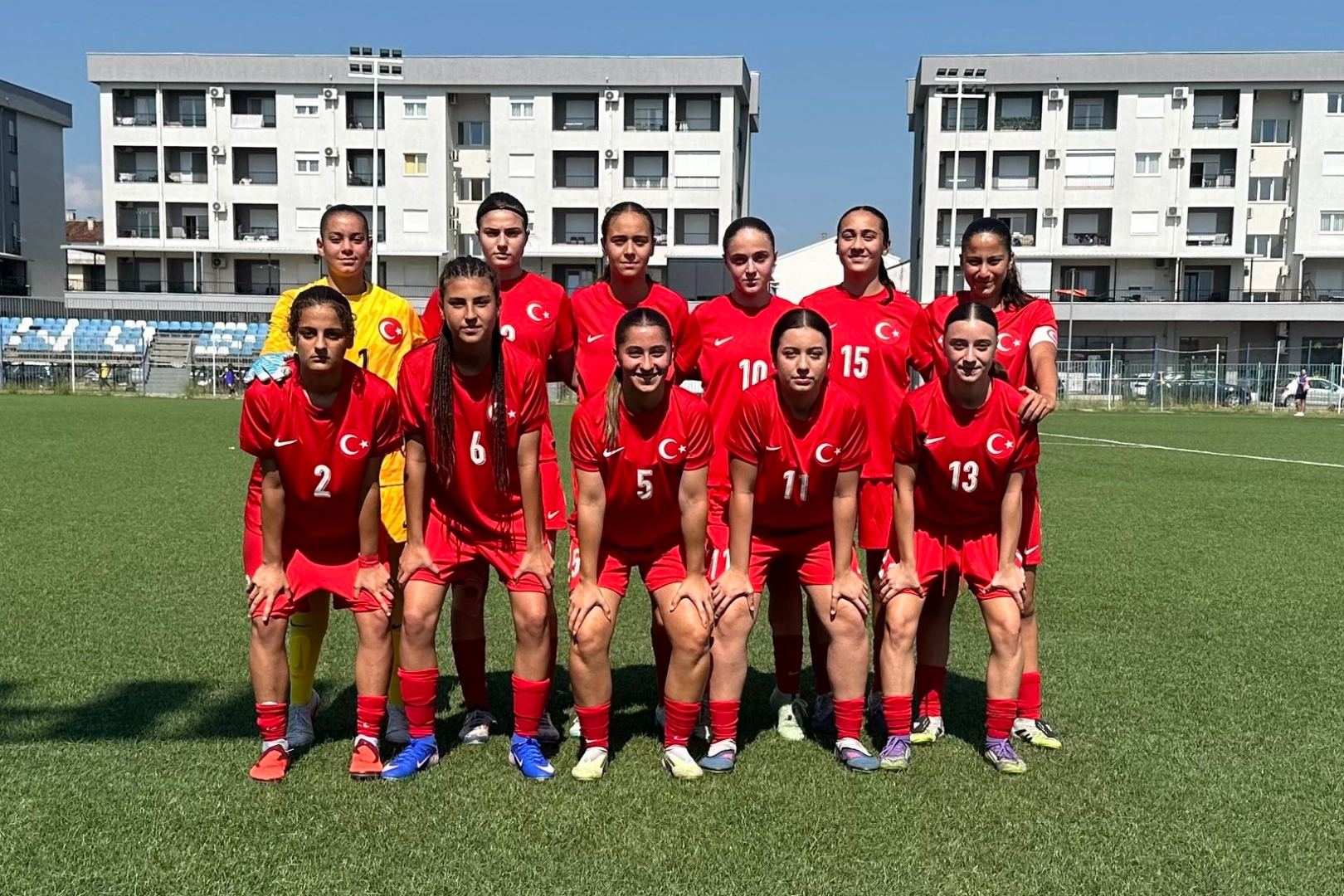 U16 Kız Milli Takımı turnuvaya 1 puanla başladı