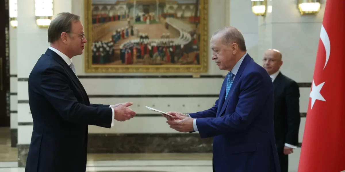 Cumhurbaşkanı Erdoğan, 5 ülkenin Büyükelçisini kabul etti