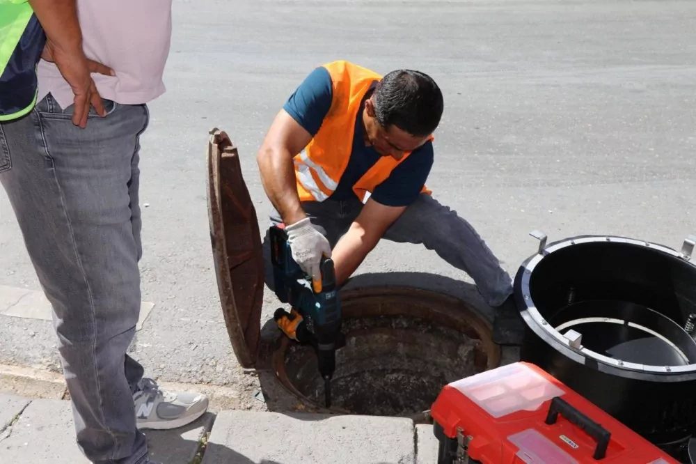 Eskişehir’de kanalizasyon bacalarında kapsamlı bakım