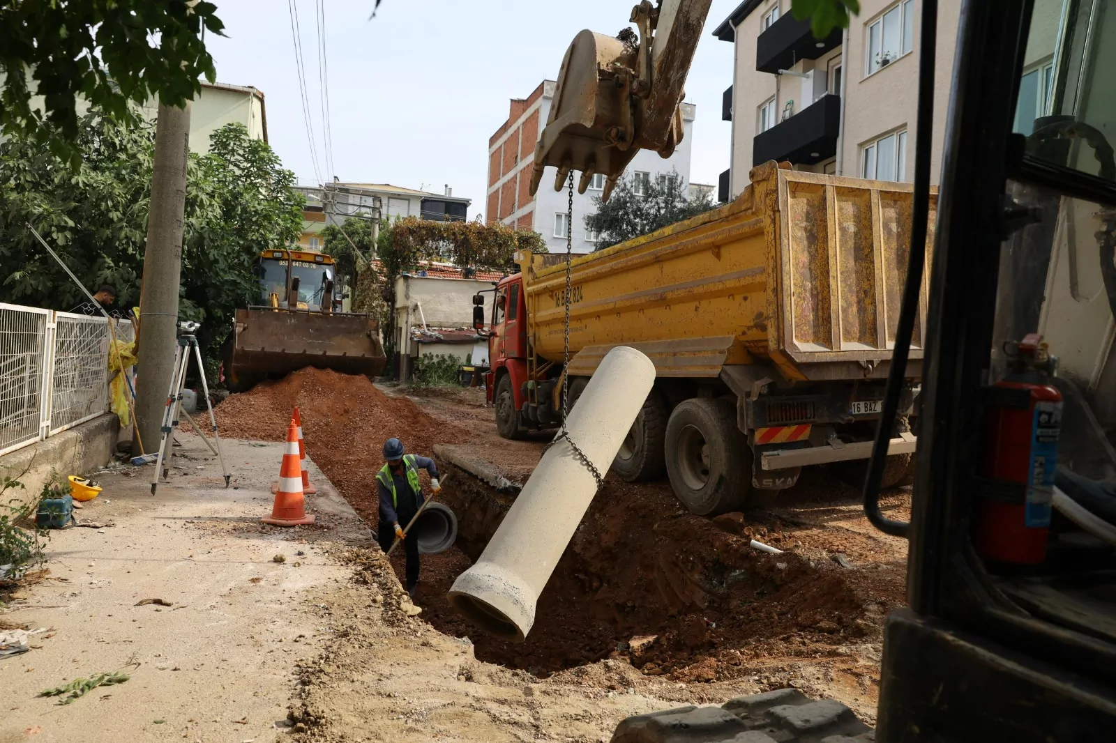 Bursa Büyükşehir'den Osmangazi'de altyapı hamlesi