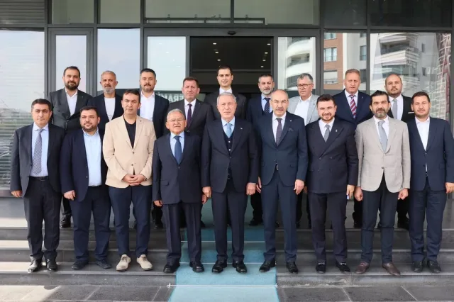 Kayseri protokolünden KTO'ya tebrik ziyareti